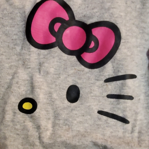 Gap Kids Hello Kitty Gray and Multicolor Kids Pajamas. - Picture 5 of 6
